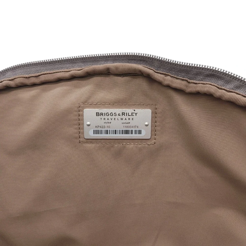 Briggs & Riley Travelware @ Work Medium Slim Backpack Travel‎ School Gray